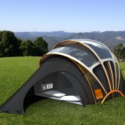 Solar Powered Tent - Earth Friendly Cool Camping