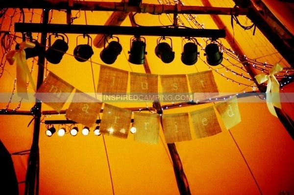 Festival wedding ideas just married